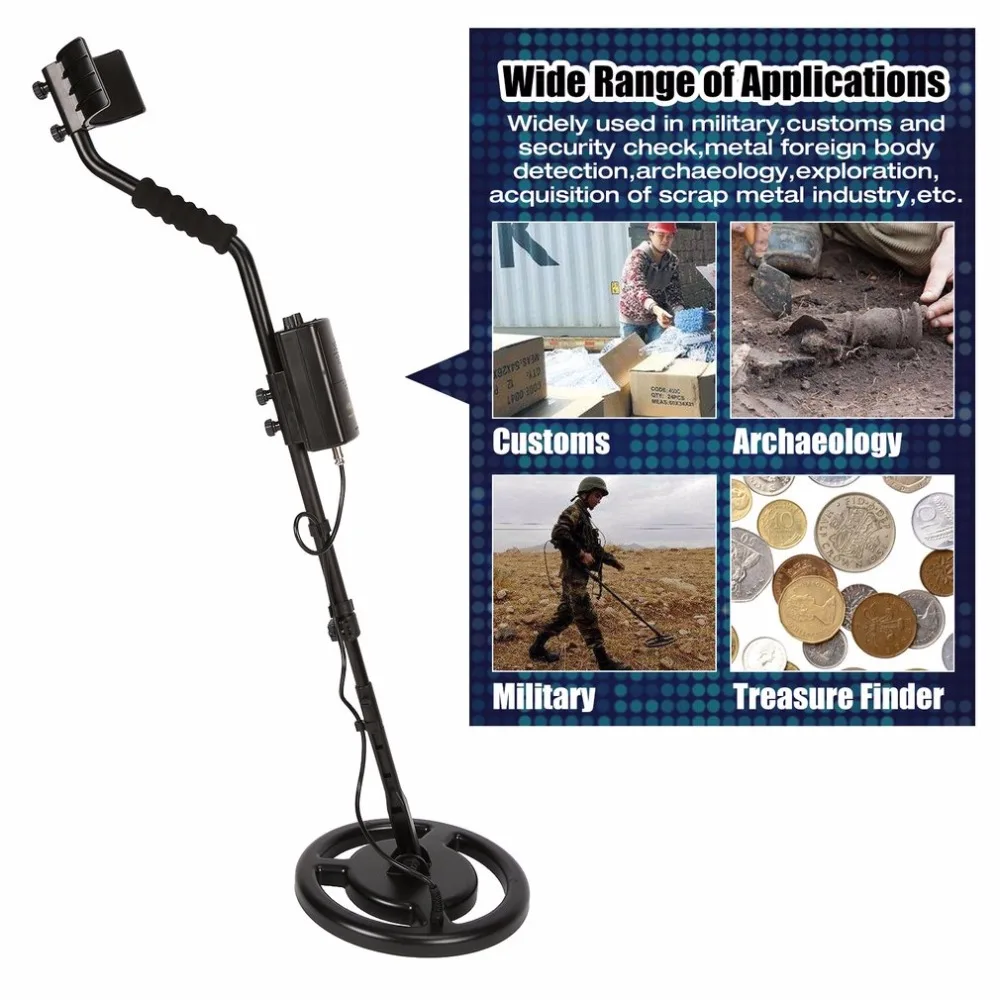 Metal detector ar944m detectors sale gold detect Professional Underground Adjustable Silver Finder Treasure Tracker Seeker 1.8m |