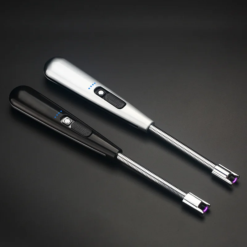 High Quality Portable BBQ Electronic Igniter USB Charging Pulse Plasma Arc Metal Windproof Cigarette Lighter | Дом и сад