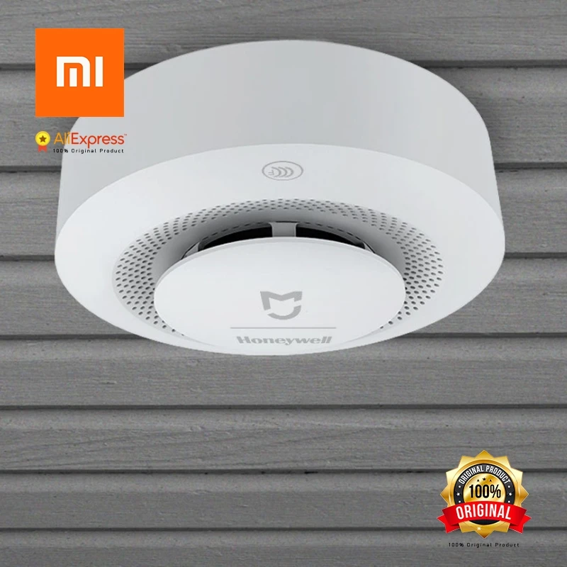 Xiao mi jia Honeywell детектор пожарной сигнализации звуковой визуальный датчик дыма Дистанционное приложение mi Home Smart control