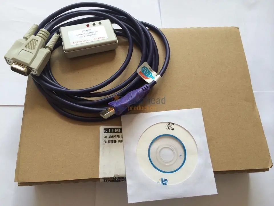 USB адаптер для ПК с изоляцией Siemens ПЛК DP/PPI/мпай воспользуйтесь 6ES7972 0CB20 0XA0 Win7/8 64bit|usb