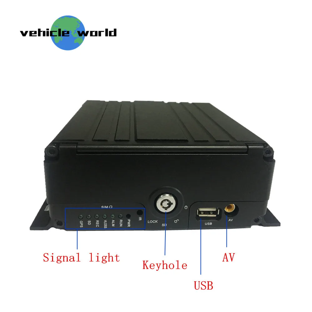 Школьный автобус автомобиль такси прицеп грузовик AHD 1080P sd карта HDD 4Ch Мобильный DVR