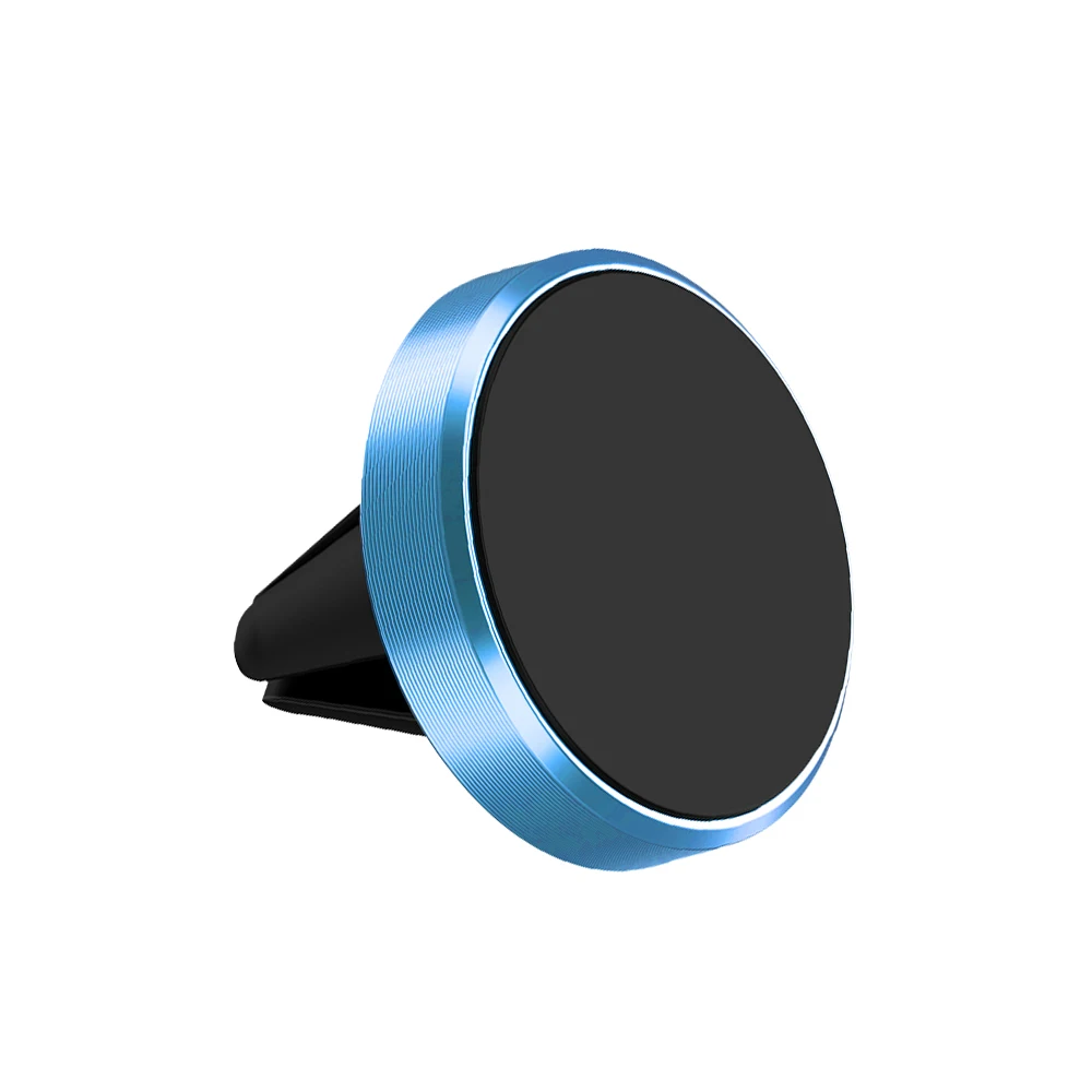 Blue Round Автомобильный держатель для телефона, Магнитная подставка для мобильного смартфона, магнитный держатель для мобильного телефона, автомобильный держатель gps - Цвет: Blue Round