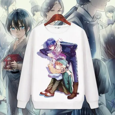 20 Noragami Yato косплей аниме печатных толстовка унисекс с длинным рукавом Iki hijori флисовые топы толстовки для осени - Цвет: 20