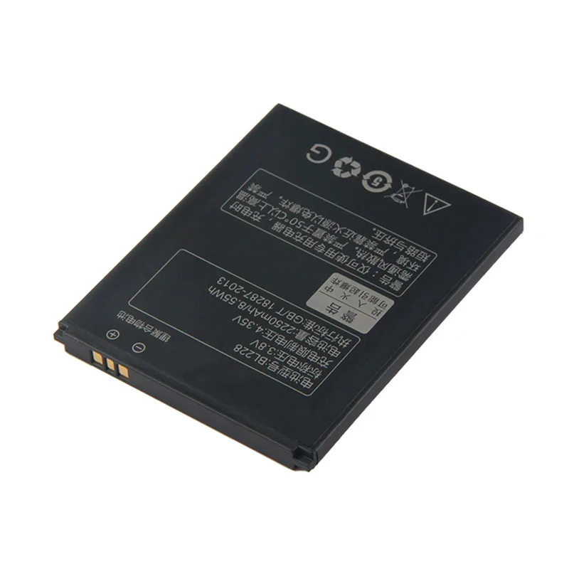 Оригинальный высококачественный аккумулятор BL228 для Lenovo A360T A380T A588T 2250 мАч |
