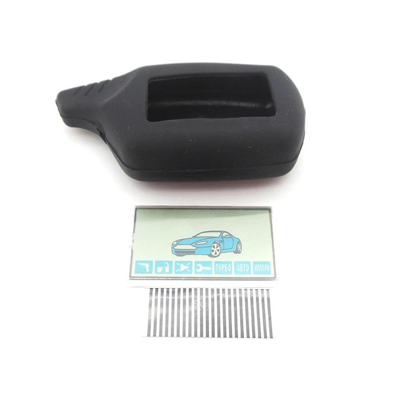 Гибкий ЖК дисплей A61 + силиконовый чехол брелок для пульта дистанционного