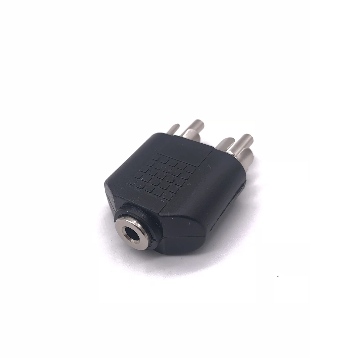 3 5 мм AUX Female to 2 RCA Male Audio Stereo Adapter Jack Plug Splitter коннектор для телефона MP3 PC ноутбук