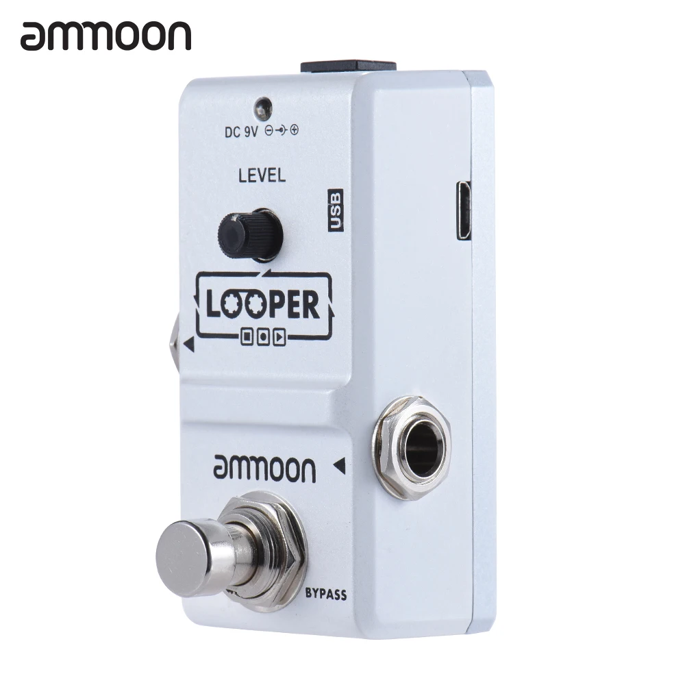 Ammoon AP 09 Looper гитарная педаль серии Nano петля эффектов для электрогитары настоящий