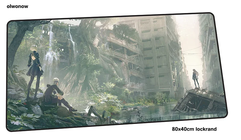 Size 800x400x2mm Nier automata коврик для мыши 80x40 см Новое поступление коврик для мыши лучший игровой коврик для мыши геймер толстые персонализированные коврики для мыши Клавиатура ПК коврик - Цвет: Size 800x400x2mm