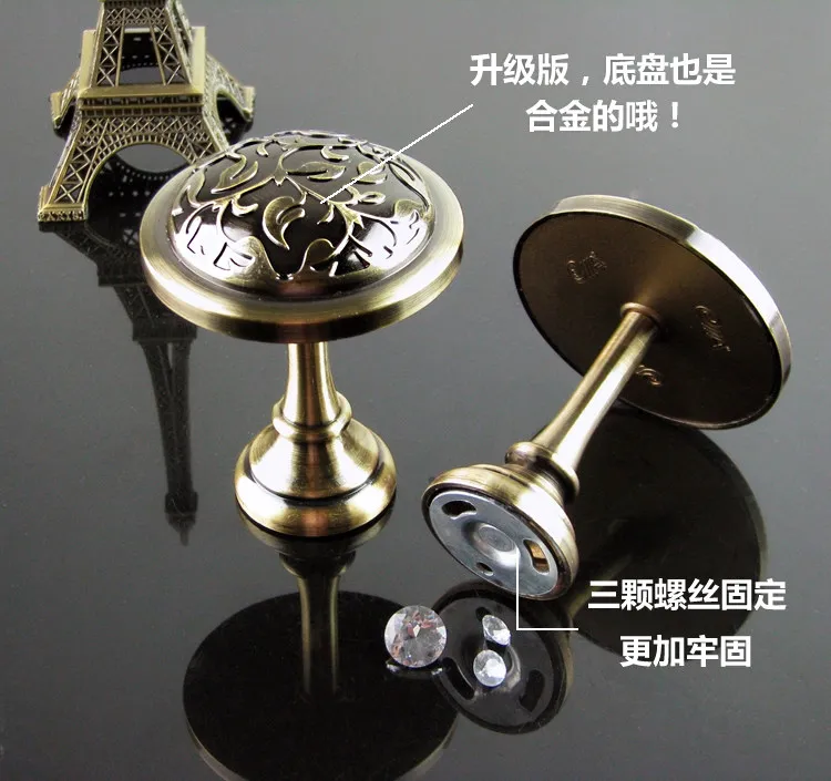 2Pcs/Set Classical European Curtain Hook Zinc Alloy Hook Wall Hook Tie Back Tassel Brush Holder Curtain Accessories