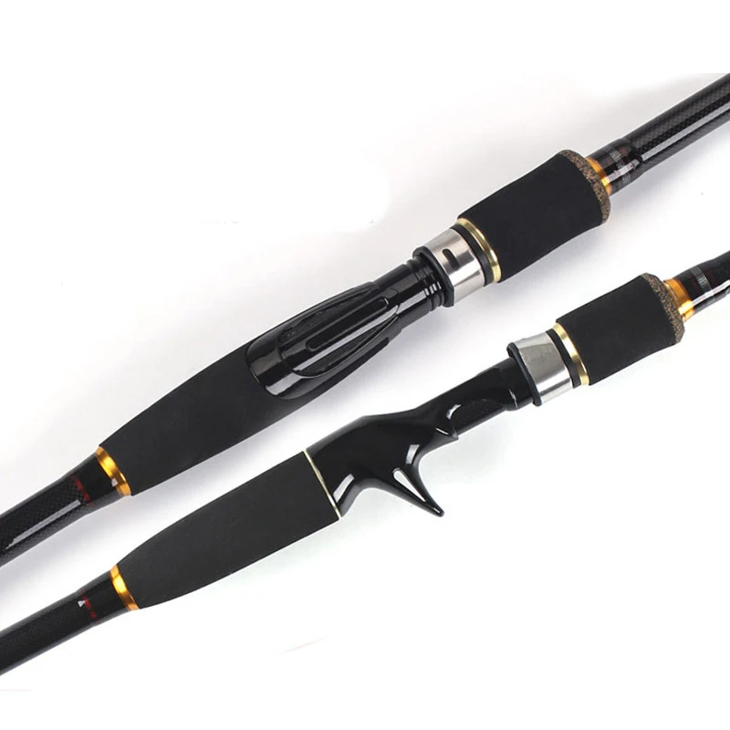 Дорожная рыболовная удочка спиннинг MH твердая Удочка 3/4 из углеродного волокна