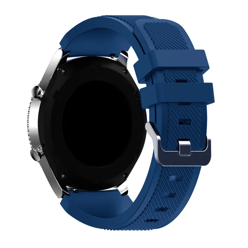 EIMO Galaxy watch 46 мм для samsung gear S3 Frontier Galaxy watch active 2 42 мм S2 huawei watch gt ремешок 22 мм ремешок браслет - Цвет ремешка: Dark green