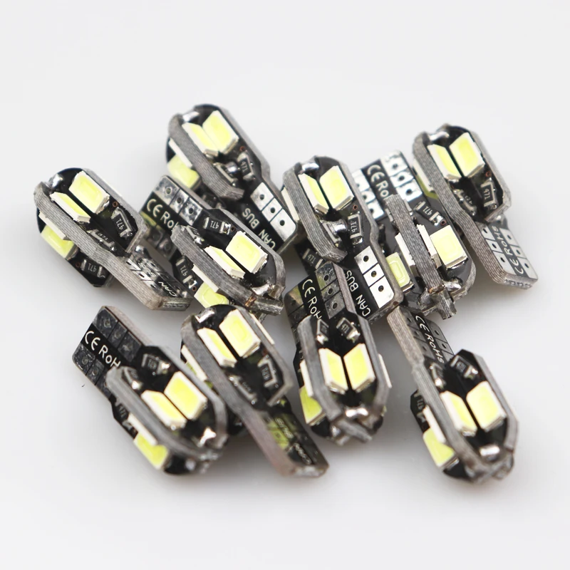 2 шт./лот T10 8 SMD 5630 LED Canbus автомобильные парковочные огни W5W 194 5730 Светодиодные