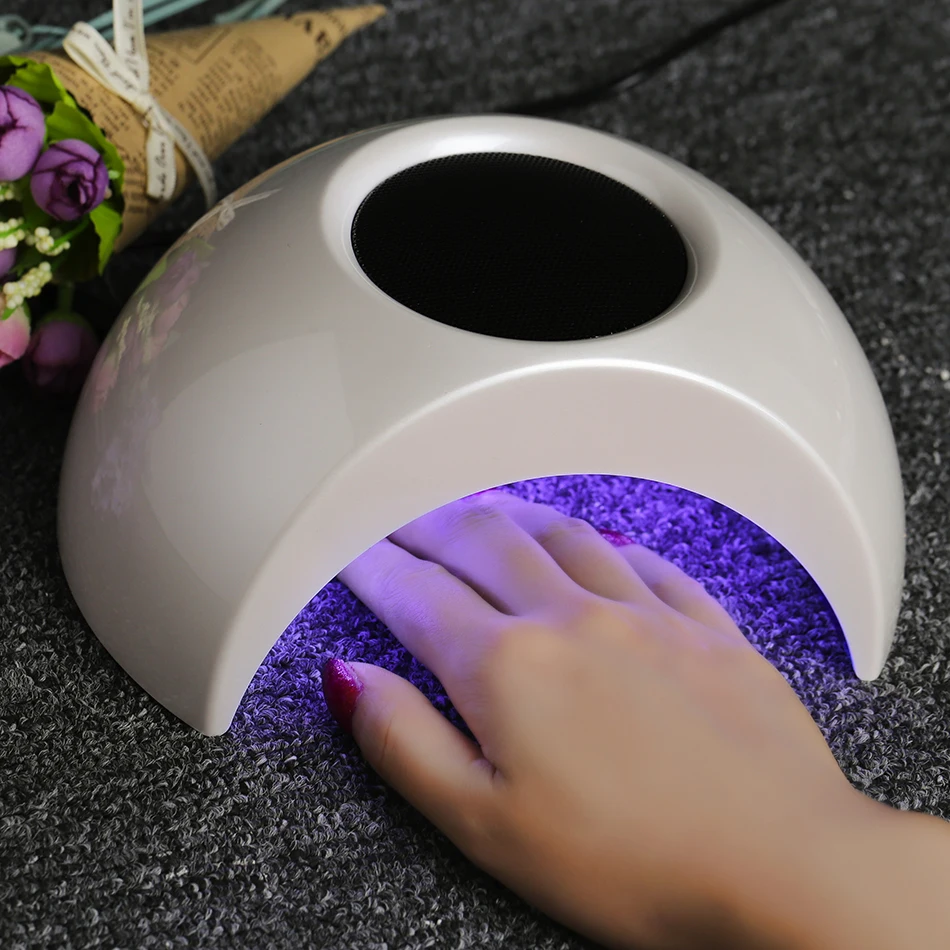 Cappucci Сенсорный экран 36Вт Led уф лампа для ногтей С Отрицательные ионы Охлаждающий