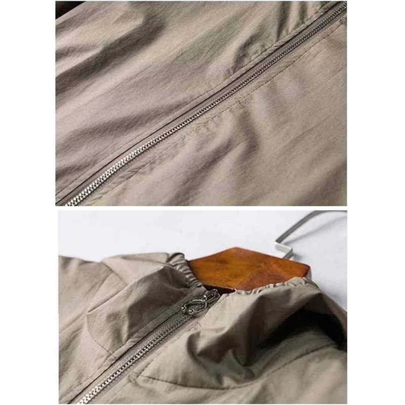 Весна-Осень 2020 новый длинный Тренч для женщин с капюшоном Корейская верхняя