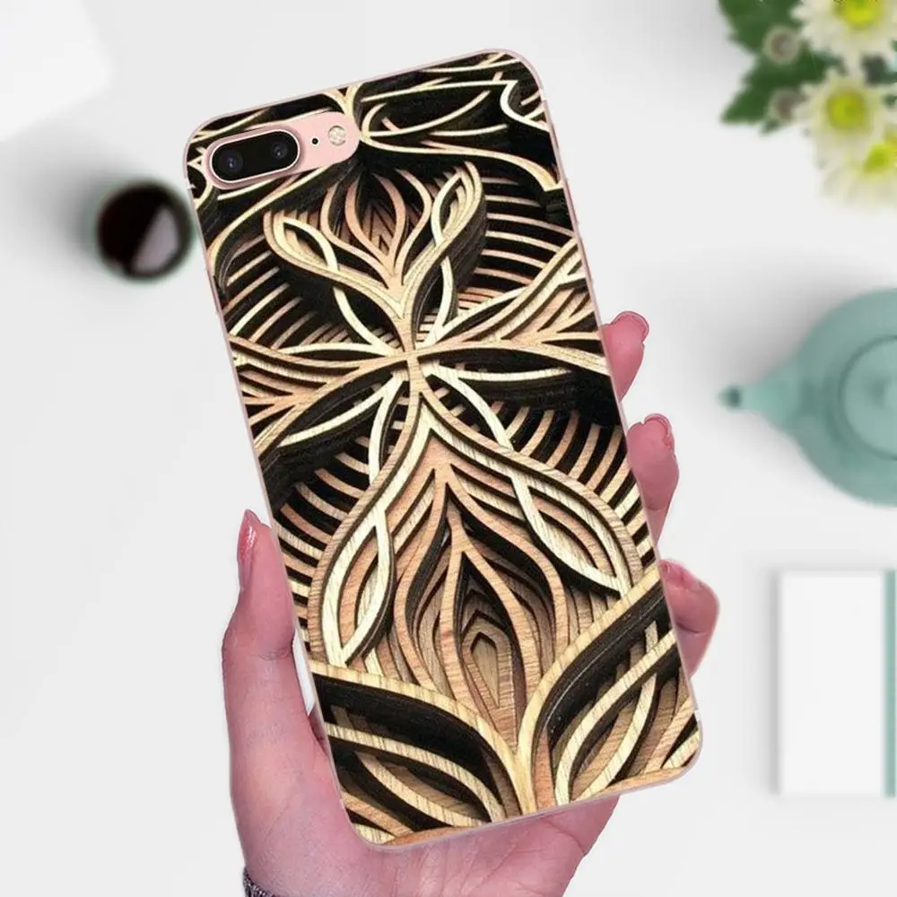 Для Xiaomi Note 3 4 Mi3 Mi4 Mi4C Mi4i Mi5 Mi 5S 5X 6 6X 8 SE A1 Max Mix 2 чехол для телефона дерево Мандала