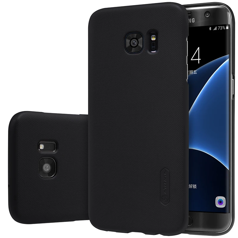 Матовый Жесткий Тонкий матовый чехол Nillkin для samsung galaxy s7 edge, чехол для телефона s