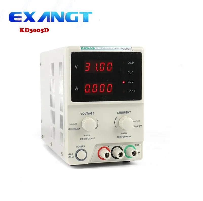 30V 5A KORAD KA3005D KA3005P KD3005D прецизионный Регулируемый цифровой программируемый лабораторный импульсный источник питания постоянного тока 30V 5A