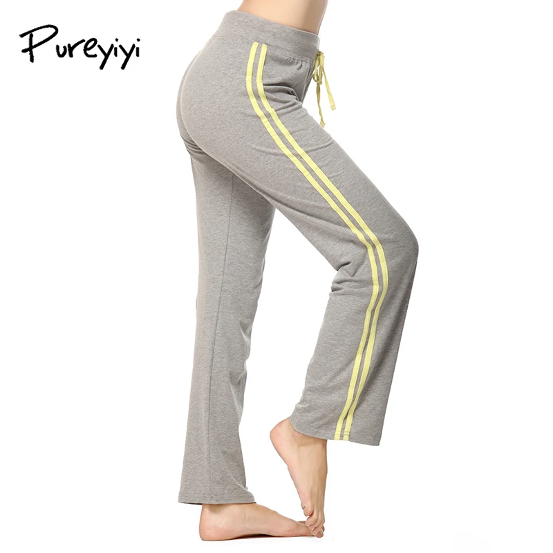 PureYiYi женские спортивные штаны для фитнеса тренировочные мешковатые брюки бега
