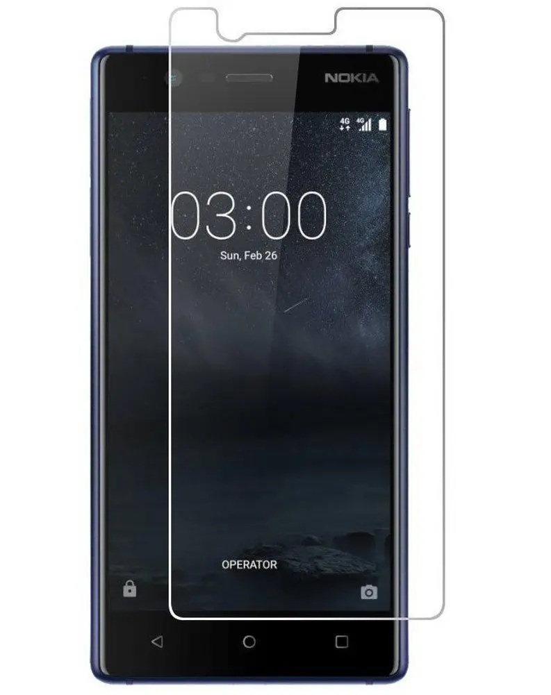 Защитная пленка из закаленного стекла remium 9 H 0 3 мм 2.5D для Nokia 5 8 | Мобильные