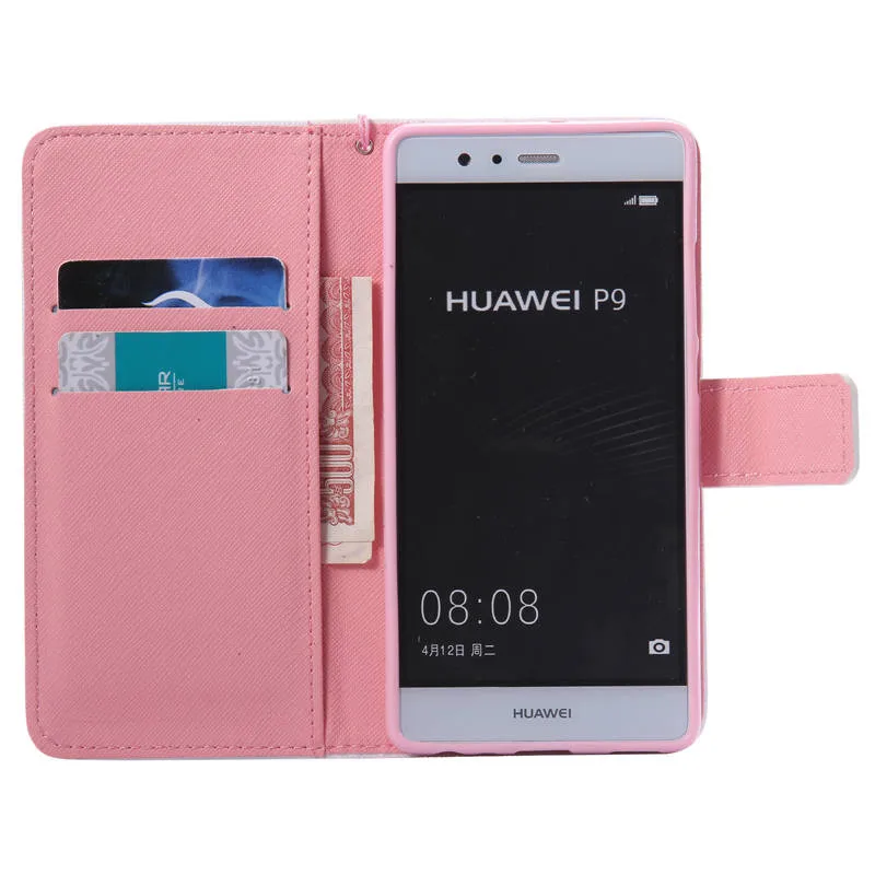 Чехол для Huawei P9 2016 чехол искусственная кожа телефона флип-чехол P 9 | Мобильные