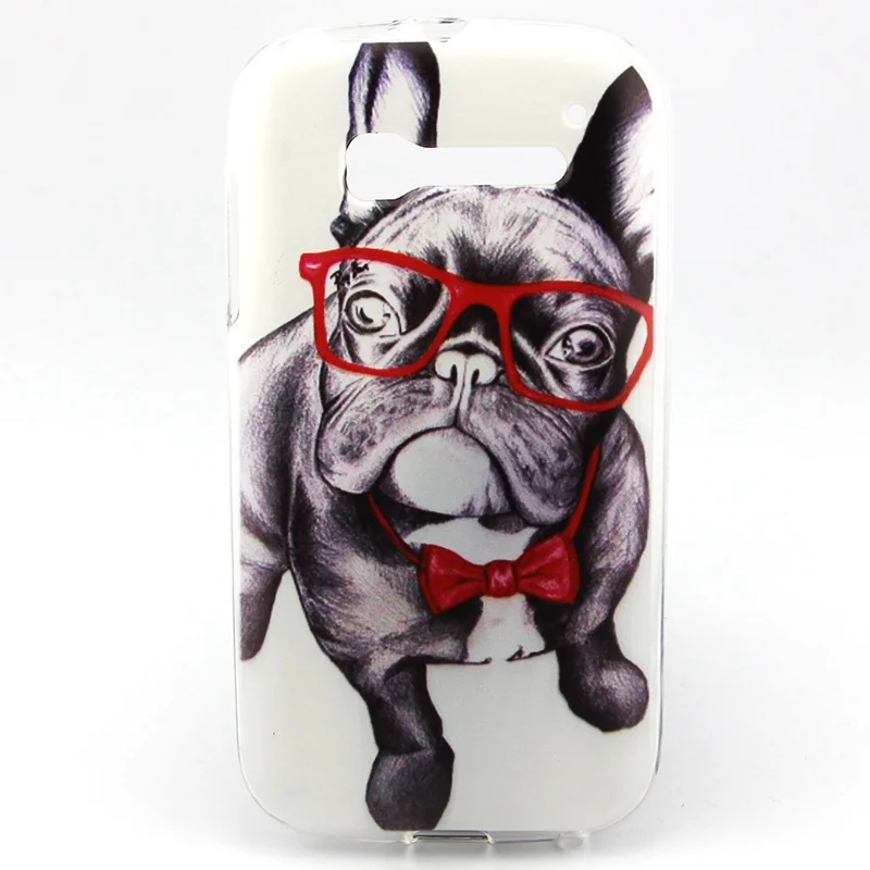 Милые животные Цветы Красивые пейзажи ТПУ Мягкий Чехол Для Alcatel One Touch OT ПОП C5 5036