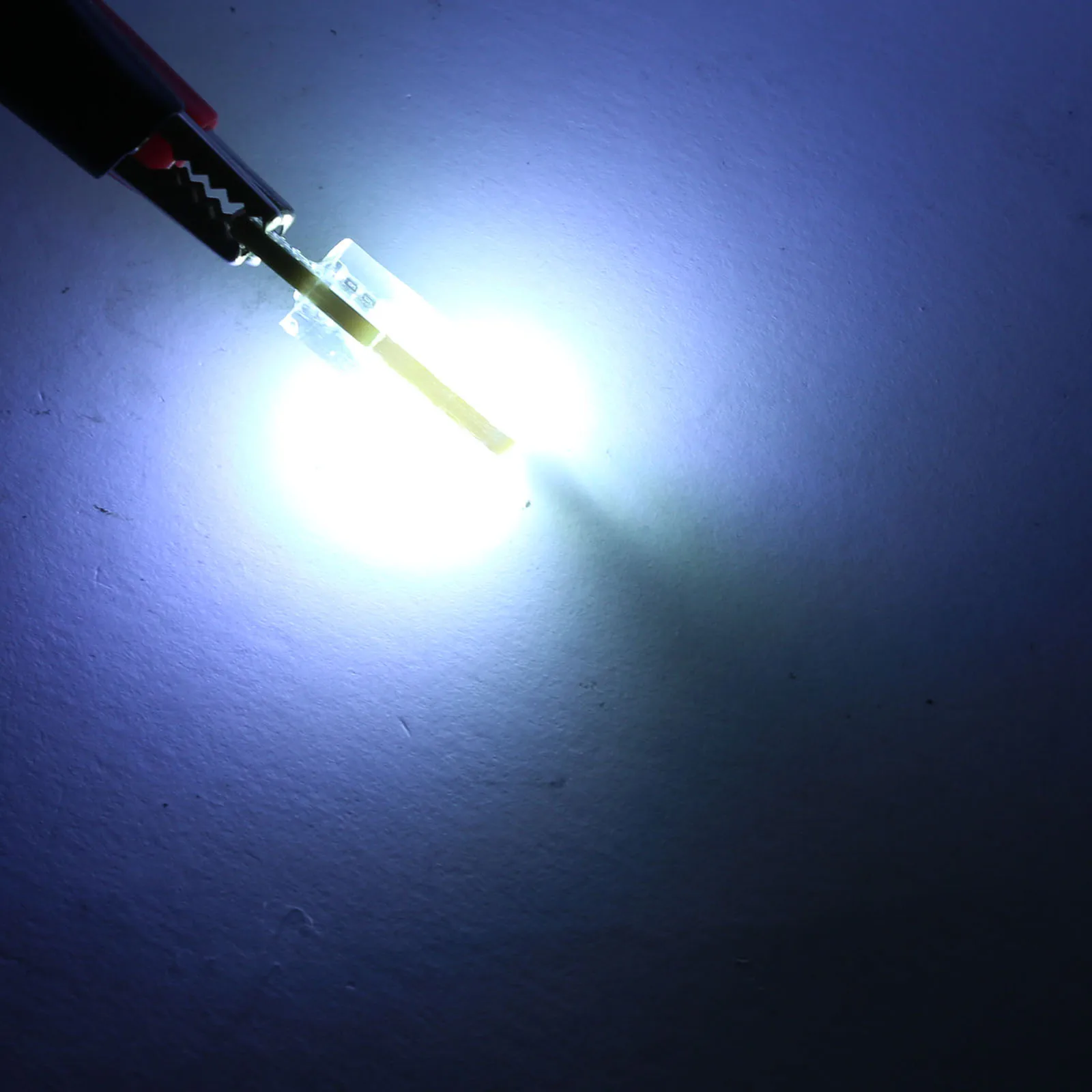 

10pcs Car LED Ligth T10 W5W COB LED 6W Car Width Interior Wedge Dome Light Bulb White 6000K Lamp For Cars Boats