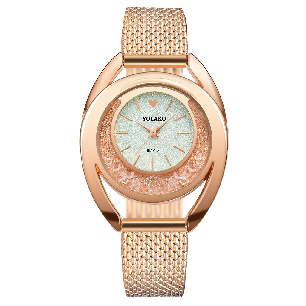 Green Reloj Mujer Часы Для женщин модные Повседневное кварцевые Пластик кожаный ремешок на часы браслет Наручные часы Relogio Feminino - Цвет: Green