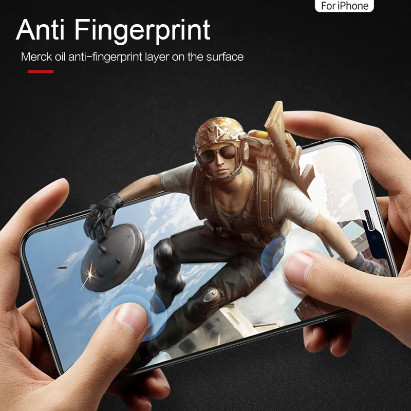 BXE 6D полное покрытие закаленное стекло на iPhone 11 Pro X XS Max анти синий светильник протектор экрана для iPhone X 10 11 Pro стекло
