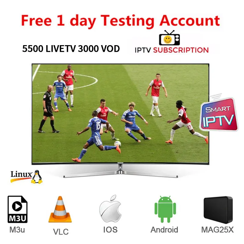 IPTV подписка 5500 каналов HD арабский европа италия Россия Африка Франция Германия Индия США Канада Латинская Америка smart ipt M3U