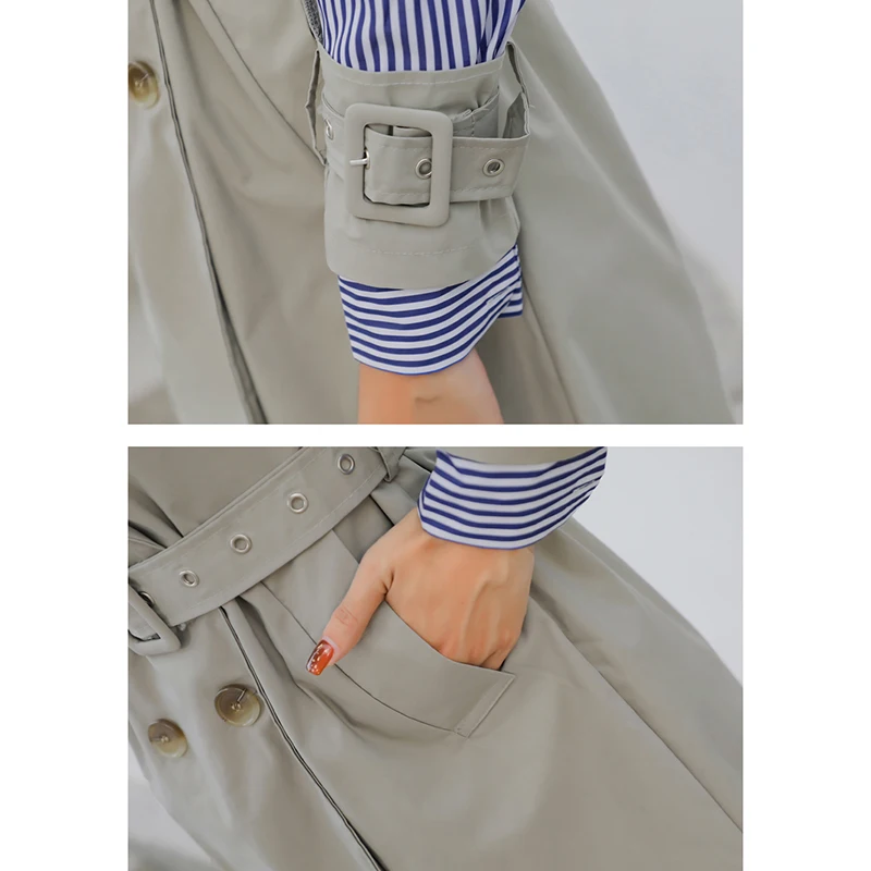 2019 Новая модная женская одежда корейская ветровка для девочек корейское