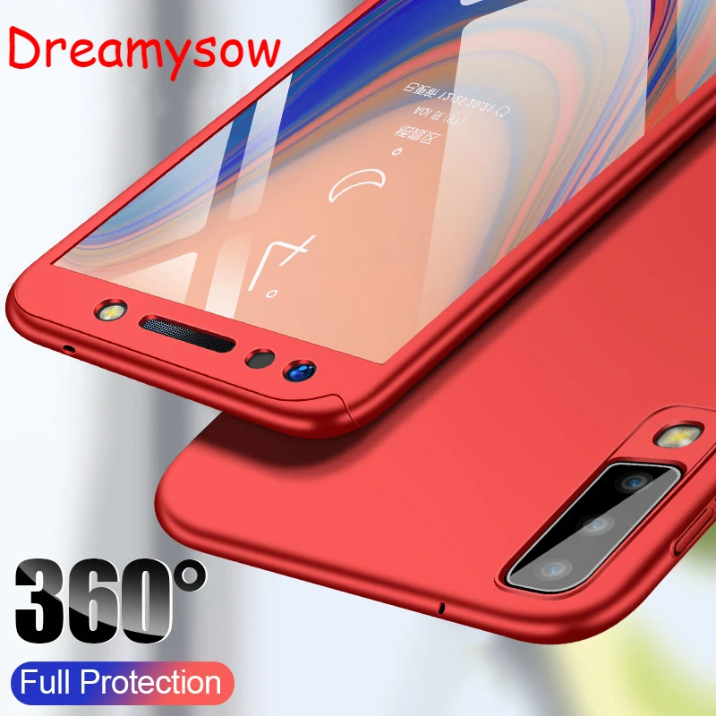 360 Полное покрытие чехол для телефона samsung Galaxy Note 8 9 S8 S9 S10E плюс S7 Защитный A30 A50 A70 A10