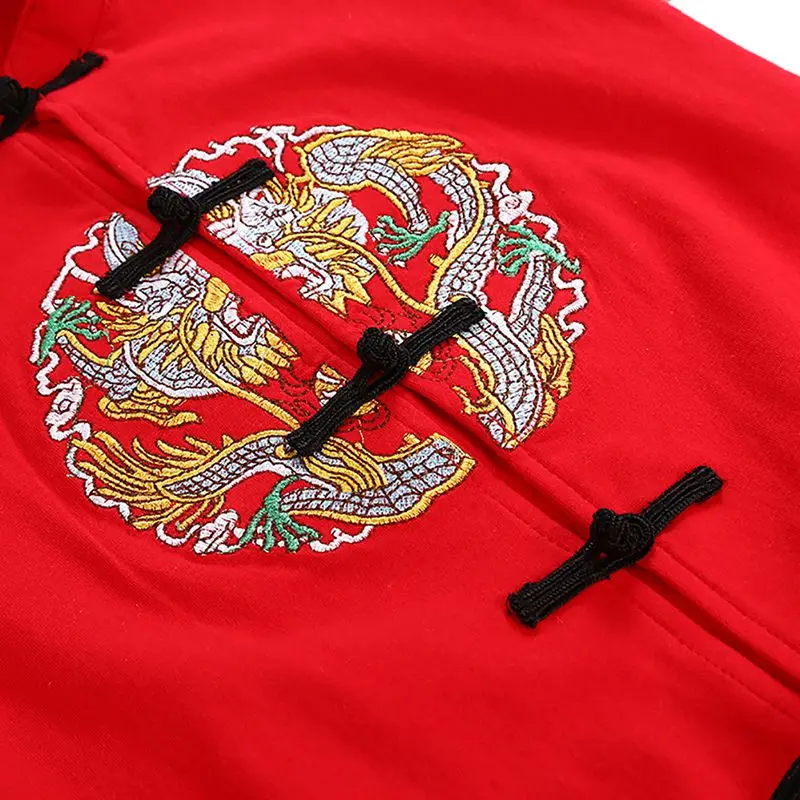 Детские комбинезоны для новорожденных 100 дней празднования Костюмы комплект Китайская традиционная Тан костюм Осенние Комбинезоны для маленьких мальчиков Одежда для девочек
