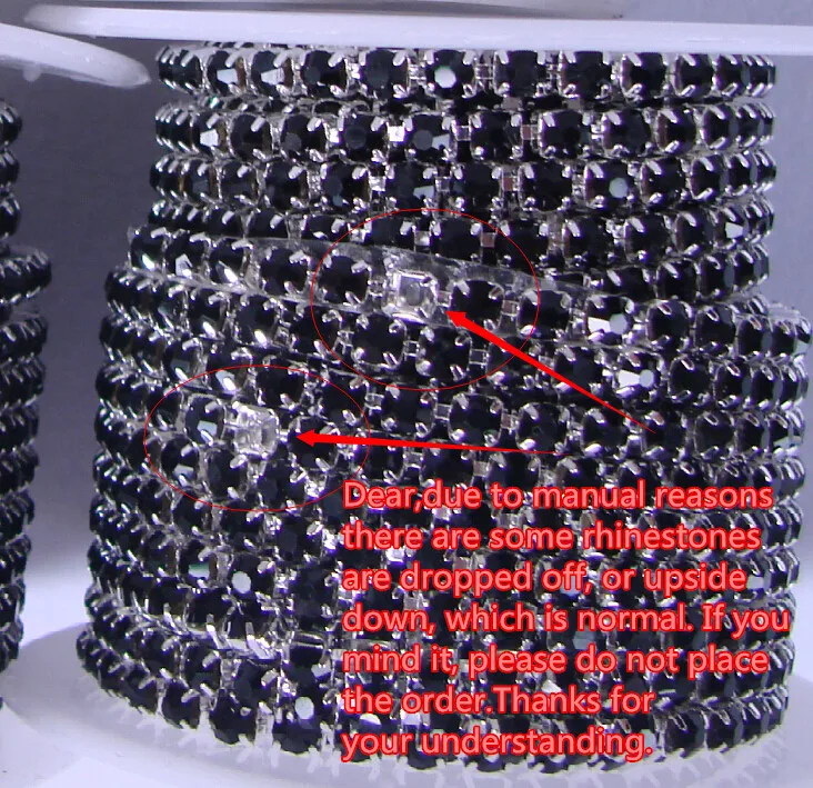 Цепочки стразы 1 м градиентная фиолетовая посеребренная основа для самодельных