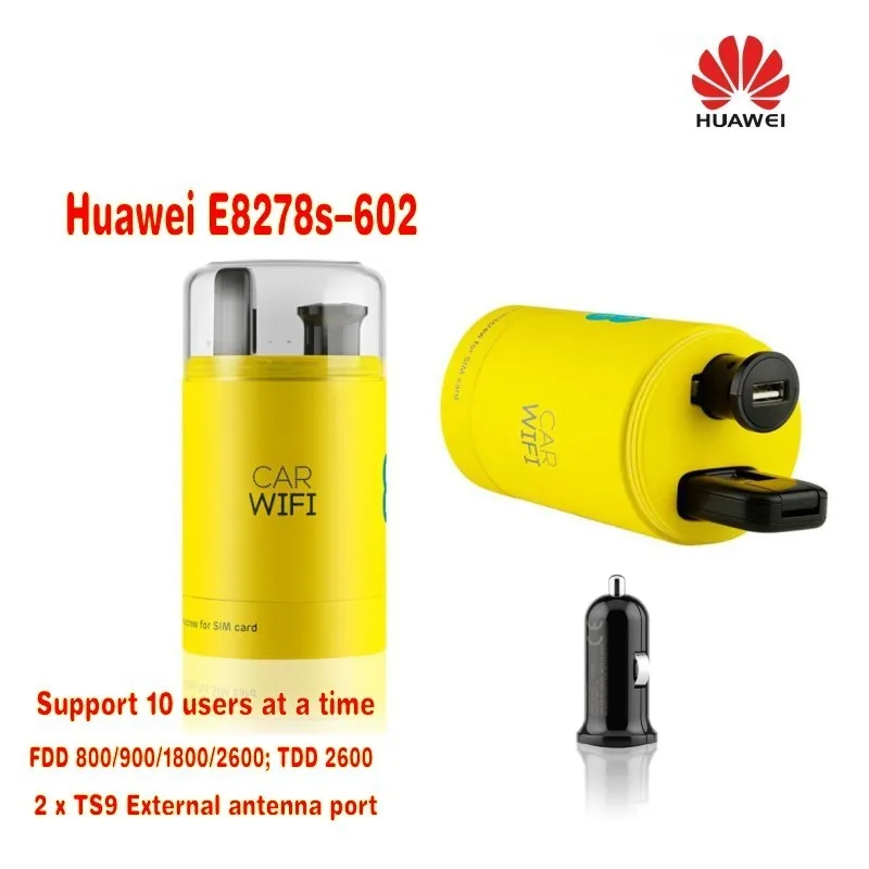 Huawei 4g Lte Cat.4 разблокированный модем и Wi Fi роутер Новый в коробке плюс 49dbi 4G LTE
