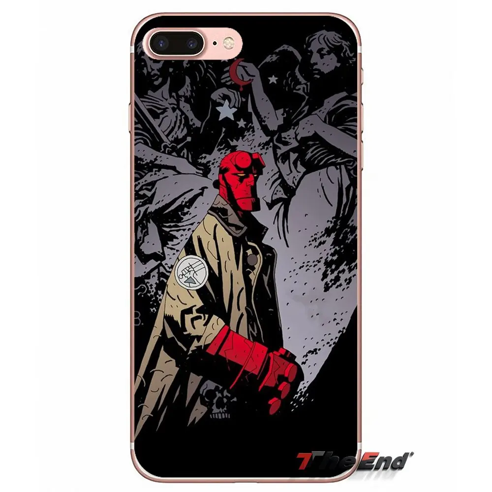 Silicone Phone Covers american Comics hellboy For Huawei G7 G8 P7 P8 P9 Lite Honor 4C 5X 5C 6X Mate 7 8 9 Y3 Y5 Y6 II 2 Pro 2017 | Мобильные