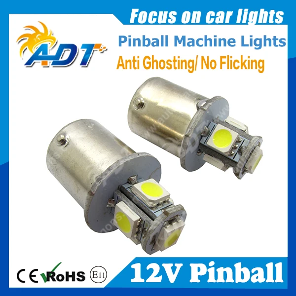 Высококачественные светодиодные лампы 5 * 5050SMD с чипом 12 В 13 в 100 Ba15s #89 штыковые