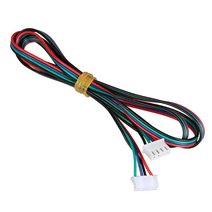 200 шт. кабель для 3D-принтера соединитель 1 м/2 м линия DuPont HX2.54 4pin до 6pin белый
