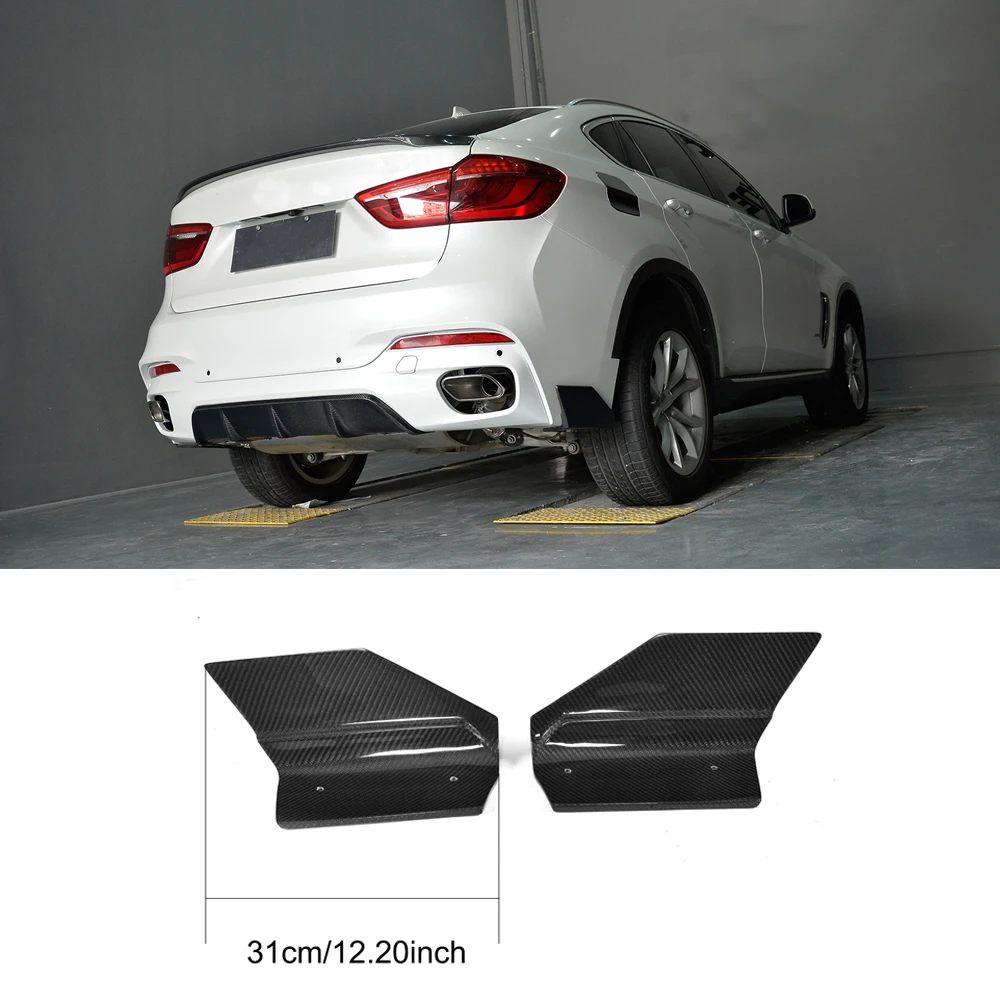 Для BMW X6 F16 xDrive35i xDrive50i M Спортивная Утилита разветвители заднего бампера крылышки
