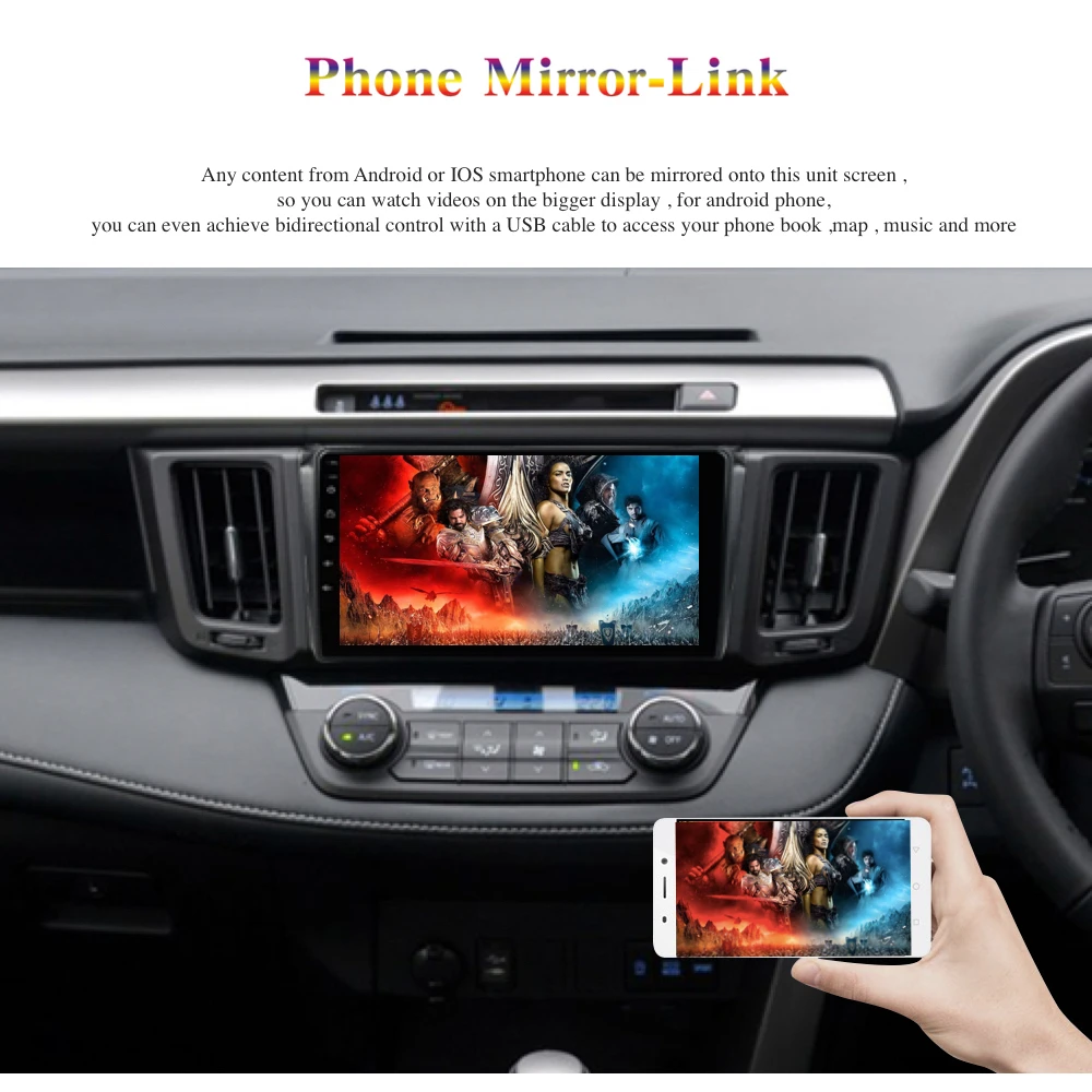 Android 9,0 автомобильное радио gps Navi для Toyota RAV4 РАДИО 2013- правый/левый руль RHD PX6 DSP HDMI 4 Гб+ 64 Гб RDS wifi USB