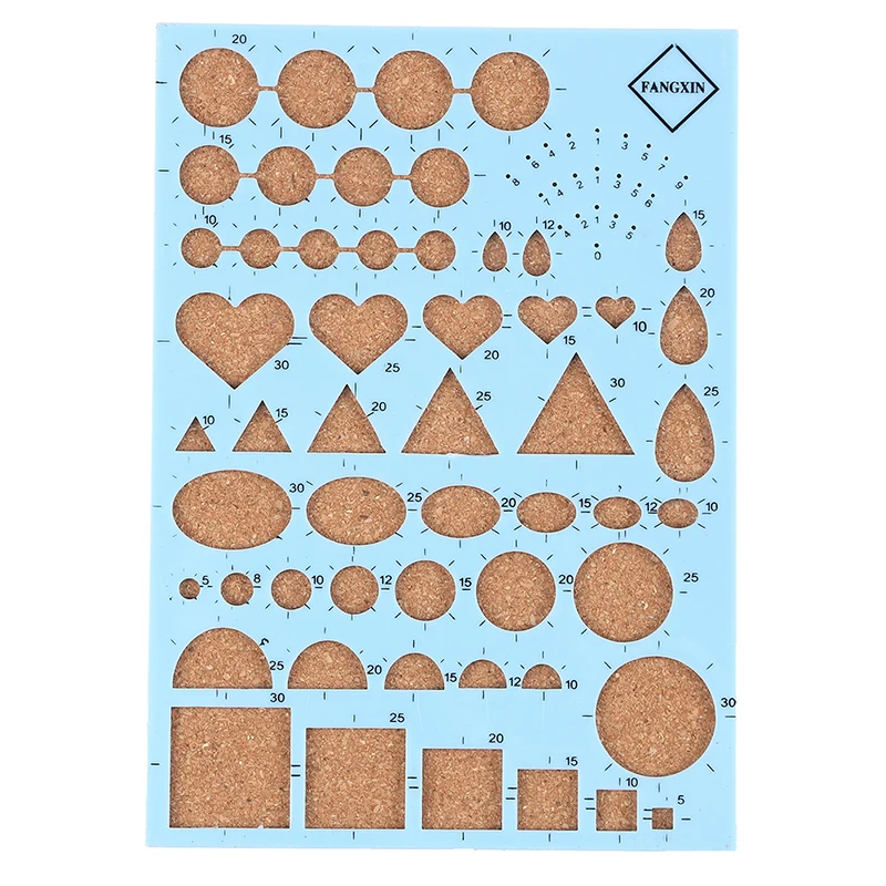 1 шт. шаблон Quiliing Corkboard инструмент для квиллинга прокрутка бумаги филигрань