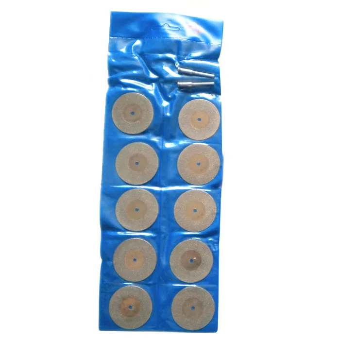 10 шт. Алмазная резка дисковая пила лист мельницы 40 мм для резки стекла камня