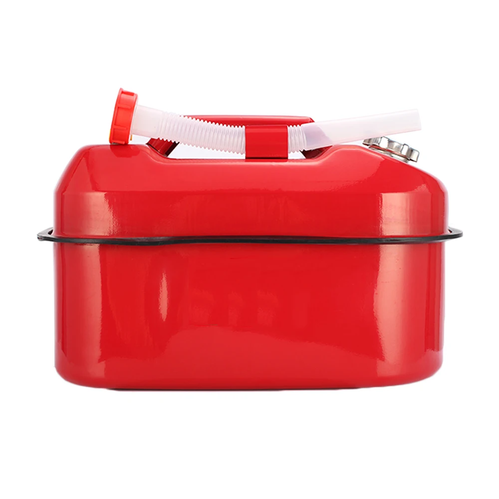 TopAuto 5L 10L Красный Топливный бак для масла, бензина, дизельного бака для воды металлический Железный контейнер для хранения автомобиля, мотоцикла, грузовика, аксессуары