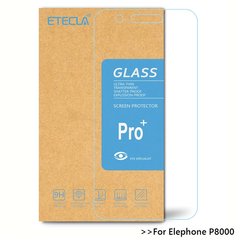 Elephone P8000 закаленное стекло P 8000 защита экрана 0 33 мм HD супер стеклянная пленка |