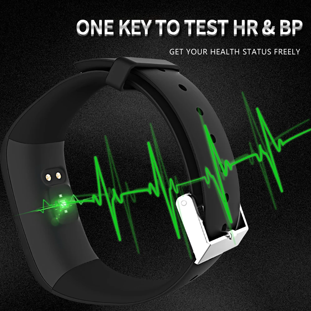 FORCA Smart band P1 PLUS Color Display Fitness Bracelet Heart Rate Tracker Blood Pressure Monitor Wristband IP67 Waterproof | Электроника