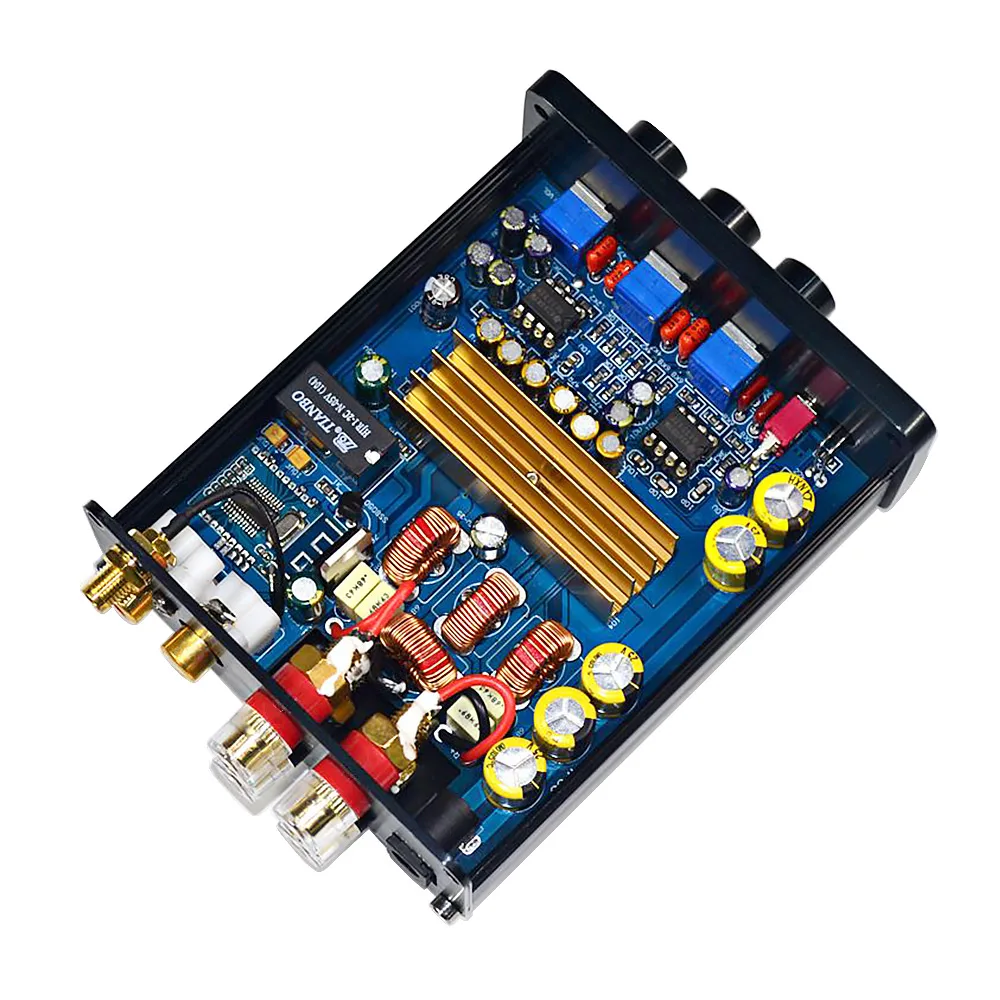 AIYIMA 2,0 Bluetooth 4,2 TPA3116 HIFI двухъядерный цифровой усилитель мощности аудио Плата Amplificador 100Wx2 для домашнего кинотеатра