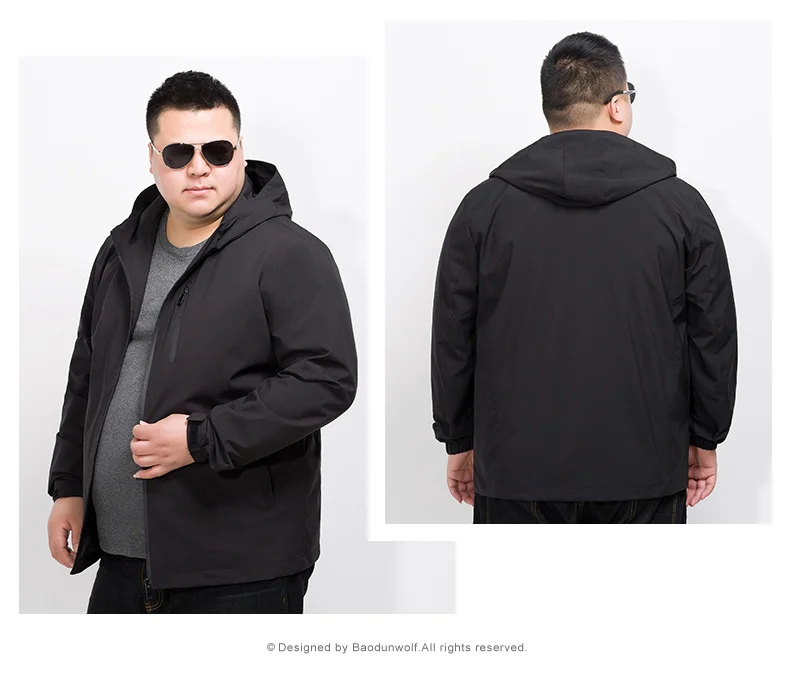 Большие размеры куртка-пилот бренд одежды 8xl 6xl Новинка весны Куртки модная