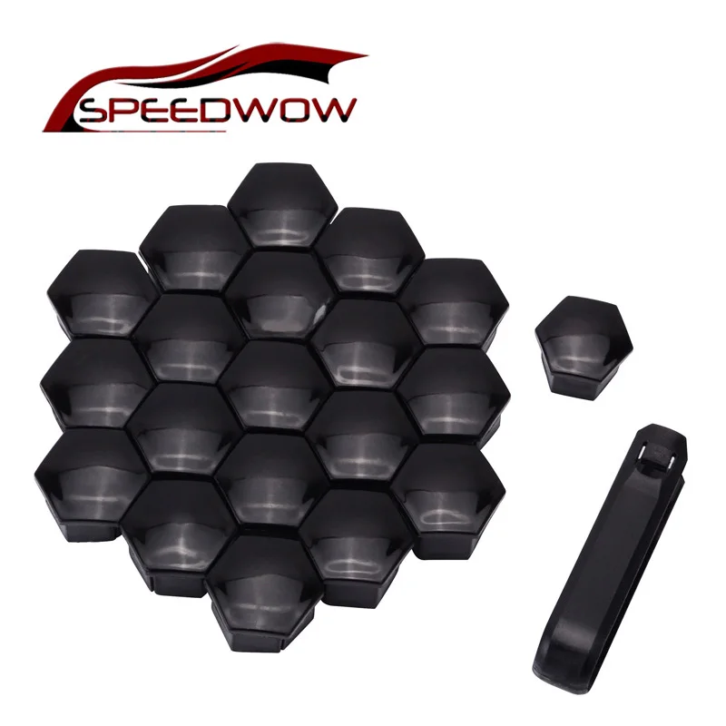 SPEEDWOW 20 шт гайки для колес защитные колпачки болтов защита винта ступицы 17 мм