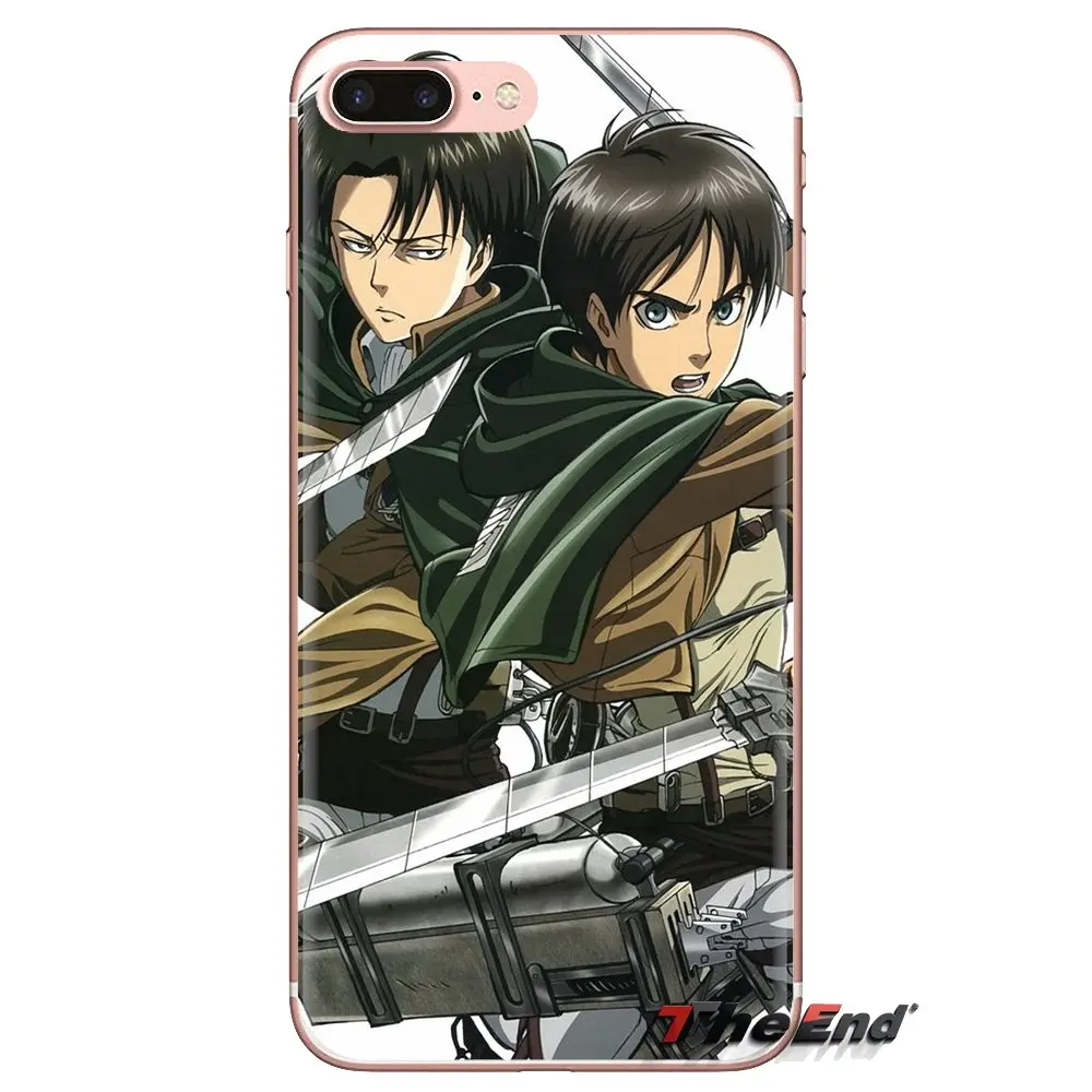 Аниме атака на Титанов Levi прозрачный чехол из ТПУ для Oneplus 3T 5T 6T Nokia 2 3 5 6 8 9 230 3310 1 7