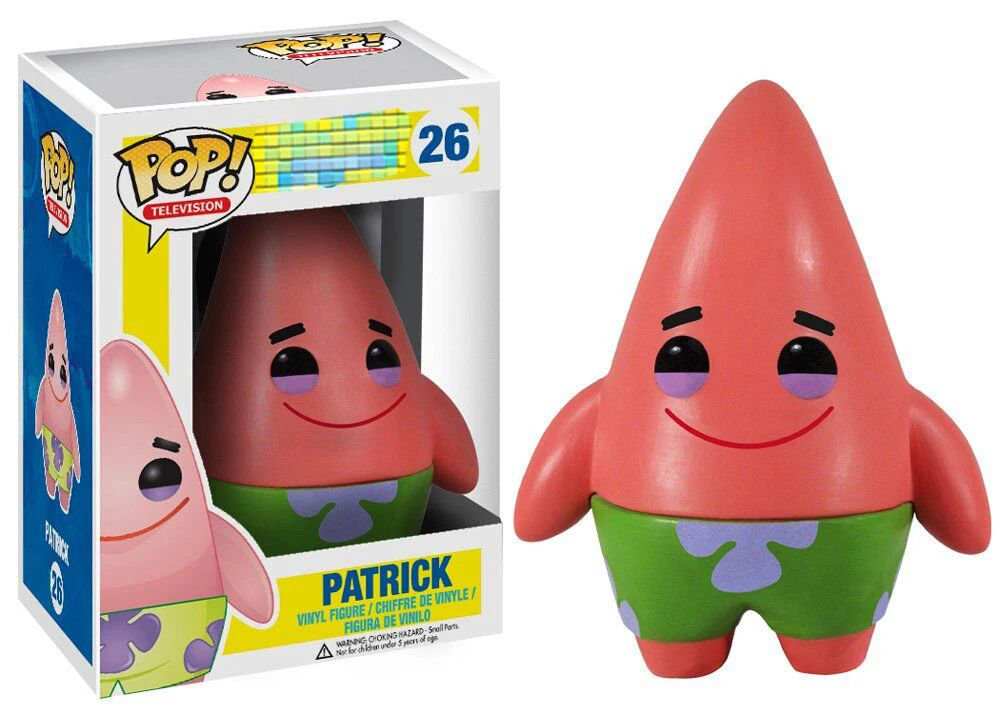 Виниловые экшн фигурки Funko POP SQUIDWARD Патрик г н крабс коллекция brinquedos модели