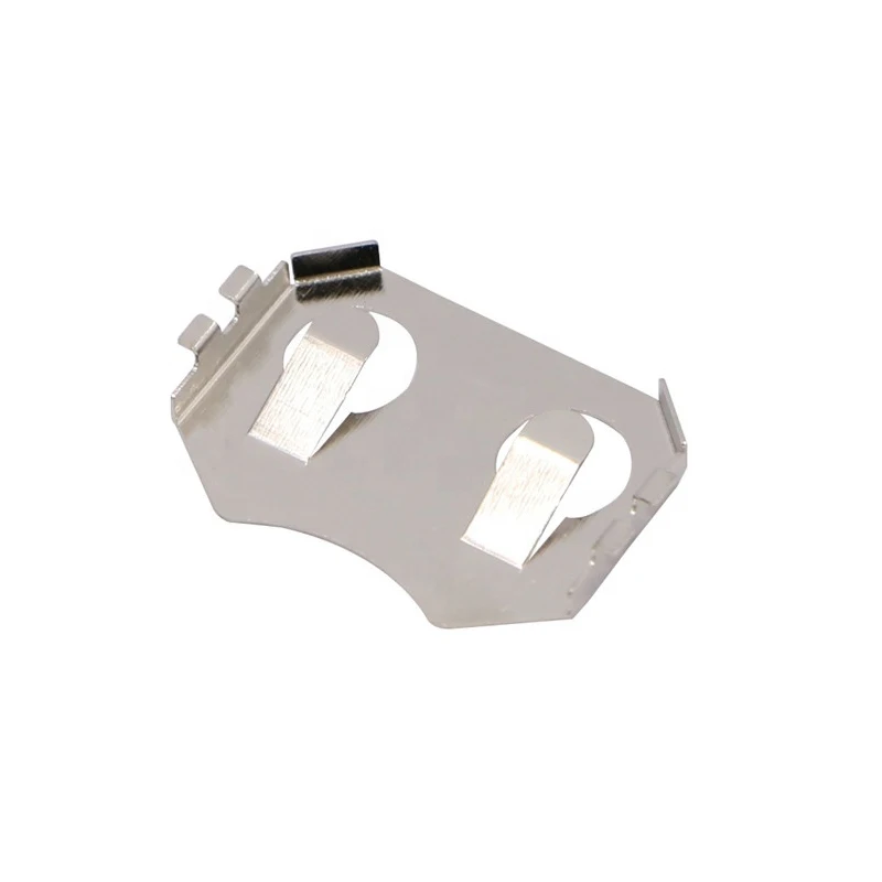 Фото Держатель батареи CR2020 CR2025, 100 шт./лот SMT SMD, Фосфорная бронза, 3 в, держатель батареи CR2020 CR2025, CR2020 CR2025 №2